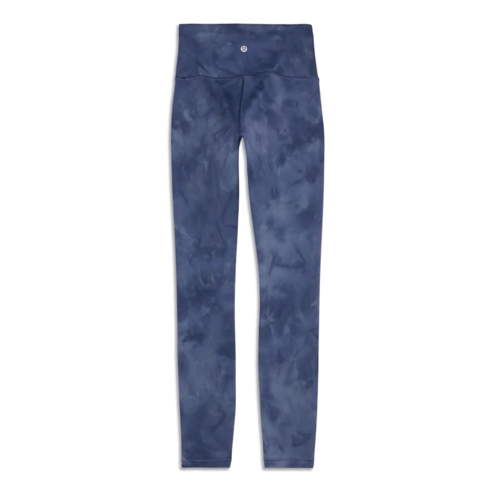 Lululemon Women Wunder Train High-Rise Tight Diamond Dye Shade Naval Blue 14